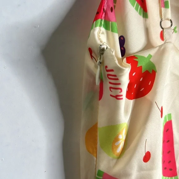 PEPPERMAYO MAYO Panama cowl neck Tutti fruitti mini slip dress 2 new doll kill - Picture 7 of 11